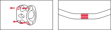 Stuur installeren (inbussleutel 4 mm) - Stap 1