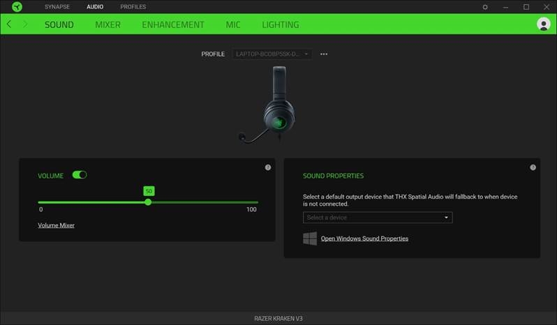 AUDIO TAB - Sound 