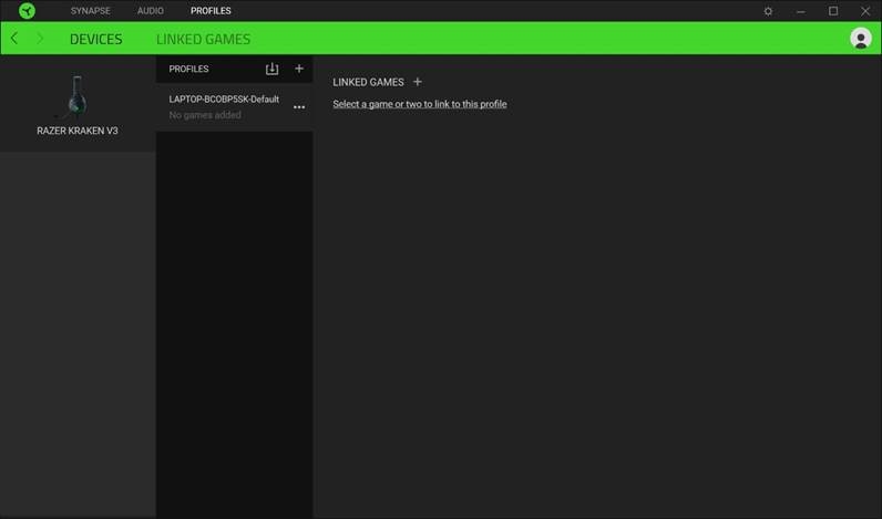 PROFILES TAB - Devices 