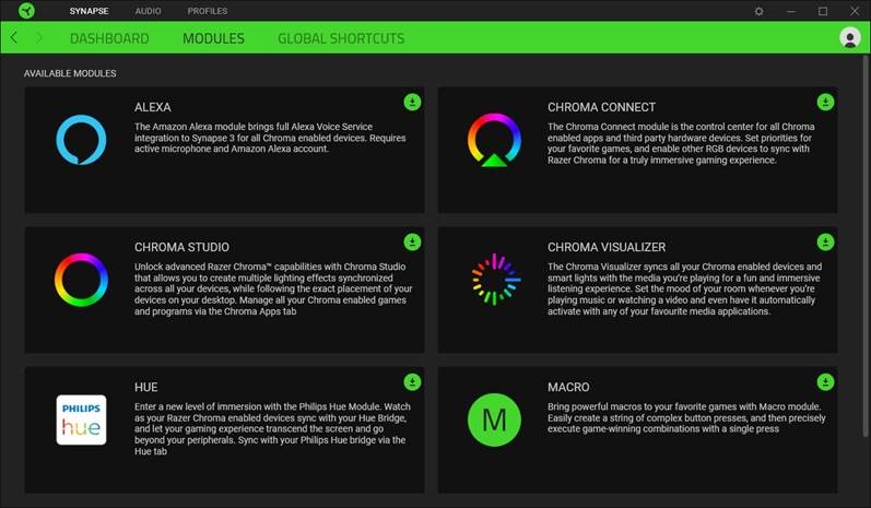SYNAPSE TAB - Modules 
