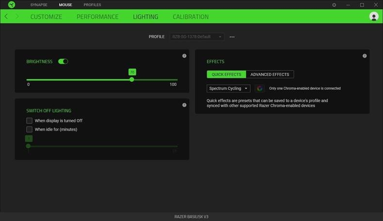 CONFIGURATIE - MUIS TAB - Lighting
