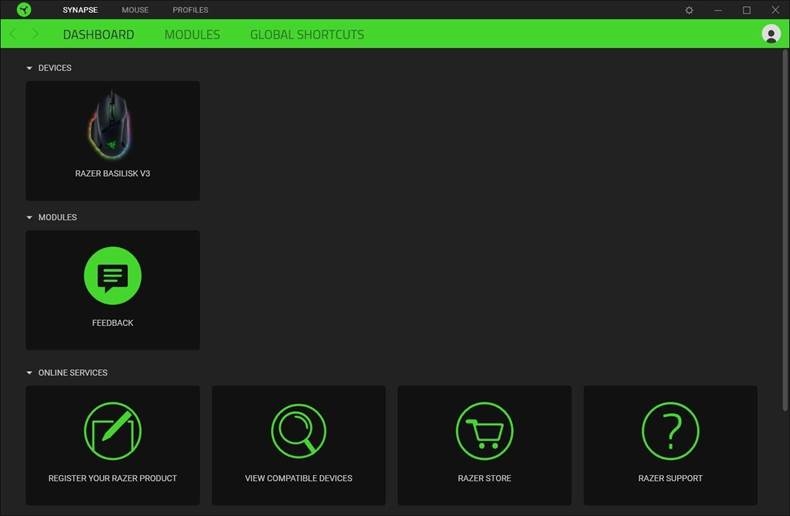 CONFIGUREREN - TABBLAD SYNAPSE - Dashboard