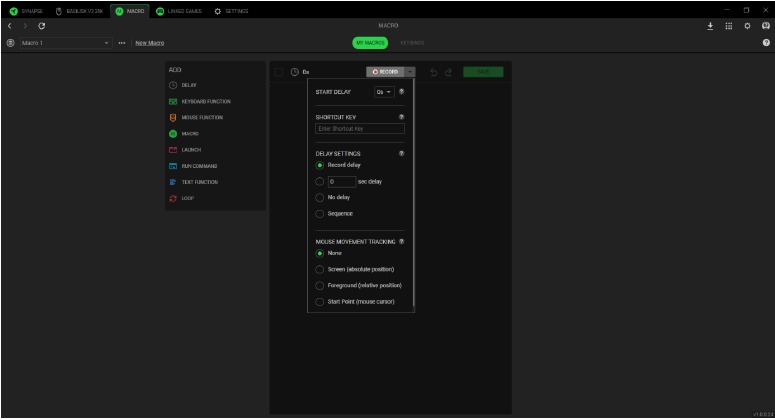 UW APPARAAT CONFIGUREREN - De nieuwe macro maken