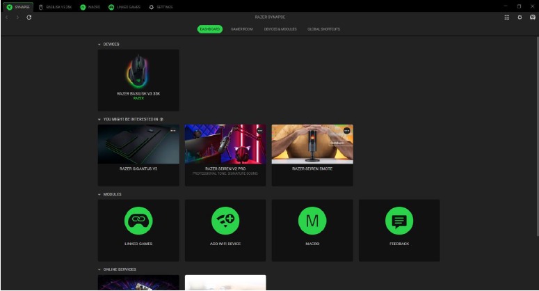 UW APPARAAT CONFIGUREREN - Subtabblad Dashboard