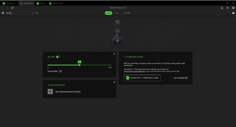 Configureren - KRAKEN V4 X - Stap 1