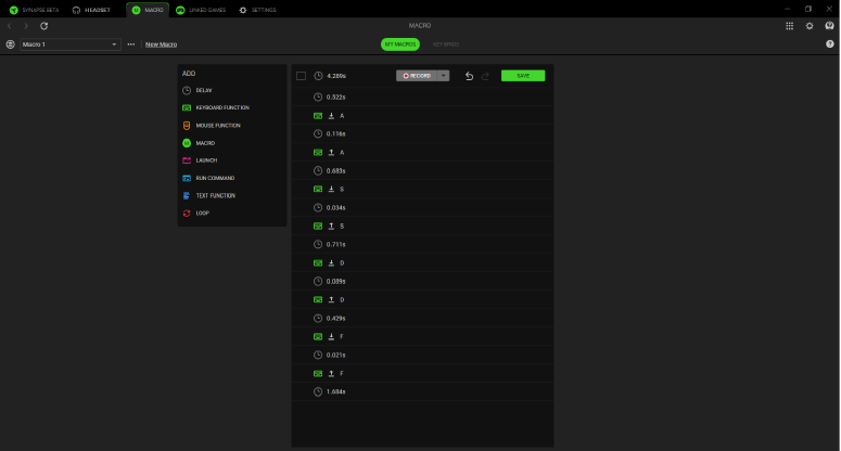 Configureren - Macro - Stap 3