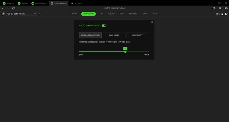 UW RAZER-HEADSET CONFIGUREREN - Verbetering