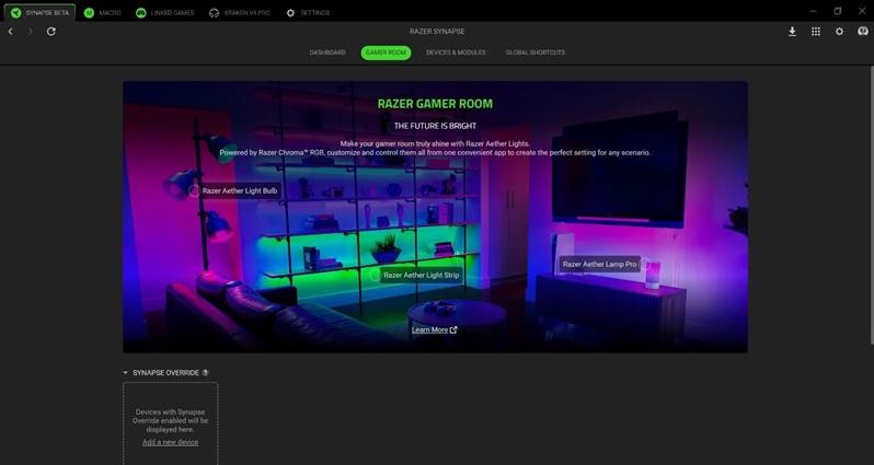 UW RAZER-HEADSET CONFIGUREREN - SYNAPSE - Gamer Room 