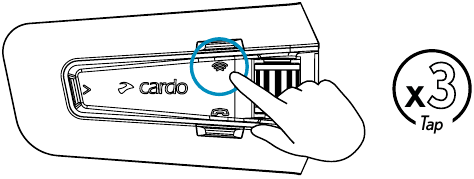 DMC-intercom - Passagiersintercom starten/stoppen