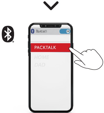 Telefoon koppelen - Stap 2