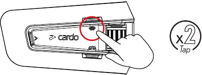 Intercom starten/stoppen - Bestuurder B