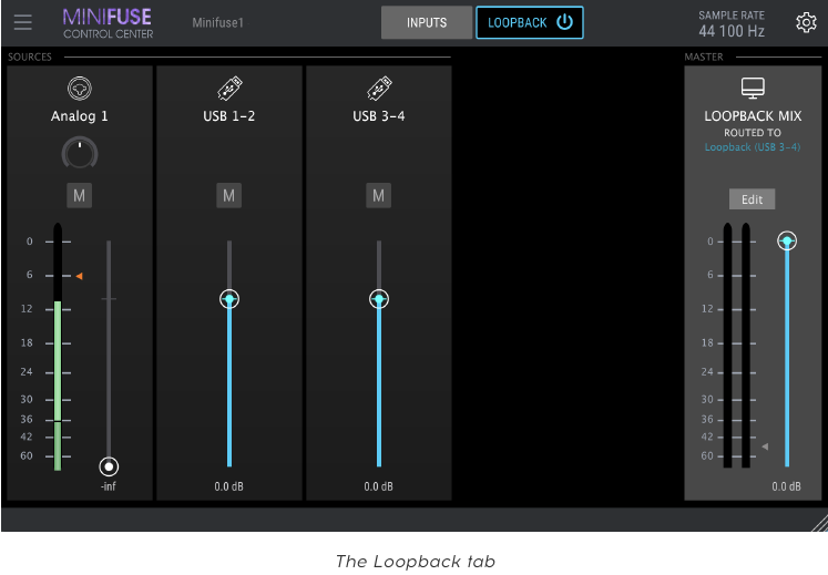 Loopback-opname - macOS - Stap 1
