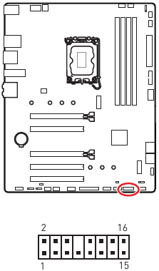 Thunderbolt Add-on Card Connector