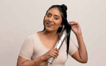 Blow-out met ronde borstel - Stap 2