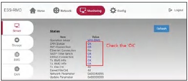 De installatiestatus controleren