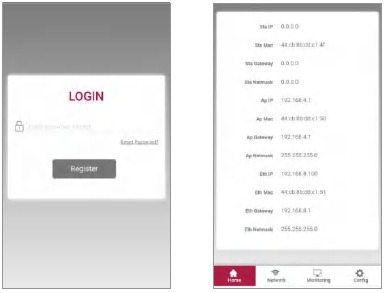 Installatie via RMD voor webgebruiker - RMD Web Log-in