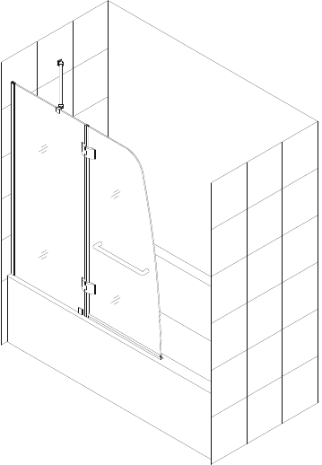 Config. 2: 9' In-Line Extenderpaneel Installatie - Stap 1