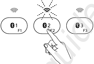 Een Bluetooth-toets koppelen aan een ander apparaat - Stap 2