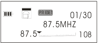 Stations verwijderen met FM-tuner - Stap 3