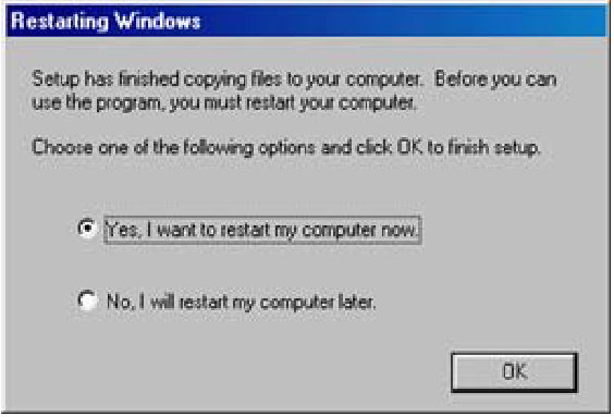 Stuurprogramma-installatie voor Win98 - Stap 8