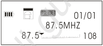 FM-tuner - Automatisch scannen