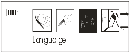 Taalinstelling - Stap 1