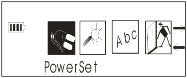 Energie-instelling - Stap 1