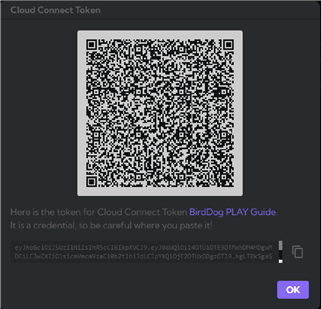 Een Cloud Connect API-token maken - Stap 1