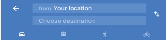 Maps - Een route plannen