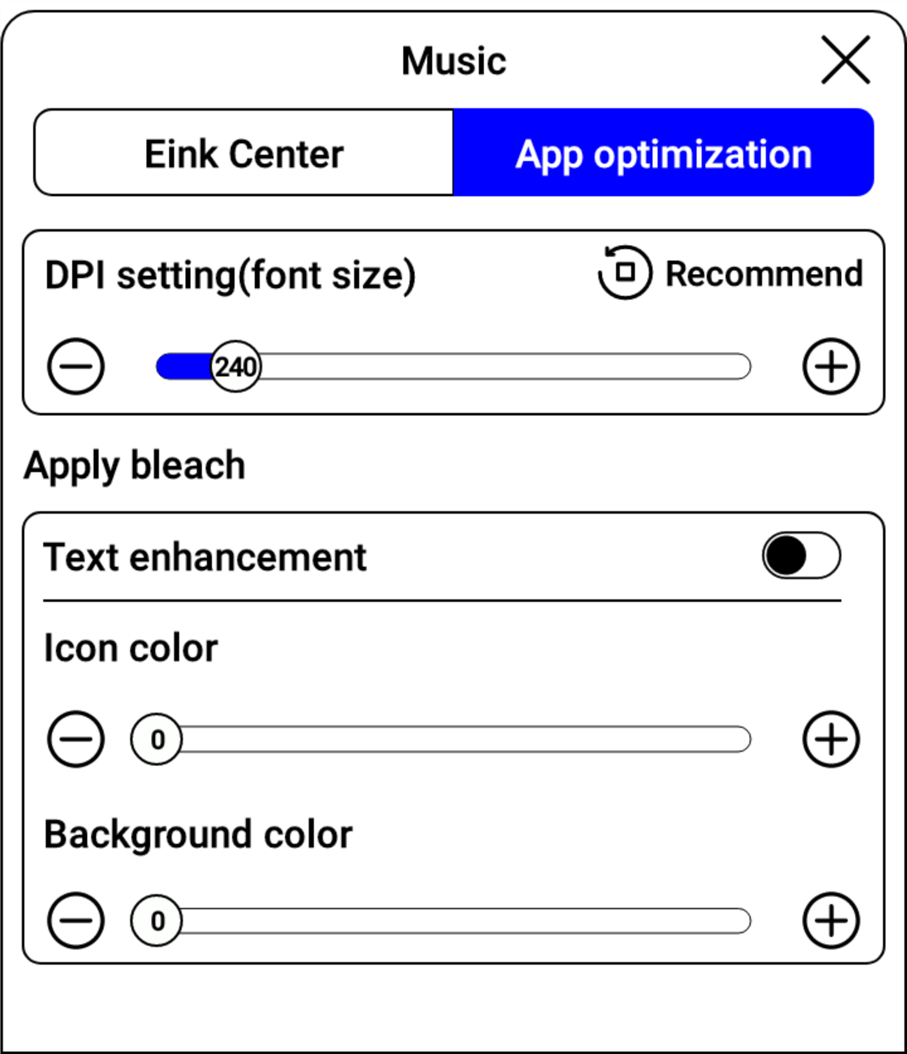 E Ink Center - Stap 2