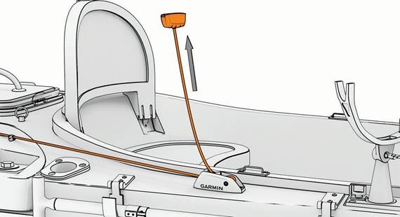 Aan de slag - De motor uitklappen