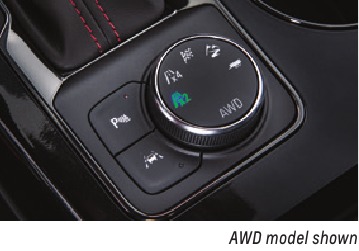 Besturing Rijmodus - Deel 2 - AWD model