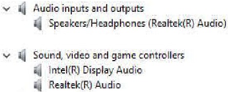 Software - De audiodrivers controleren
