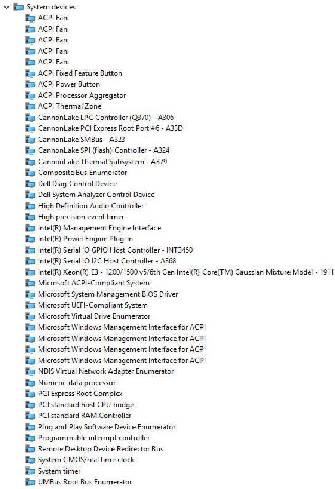 Software - De drivers voor het systeemapparaat controleren