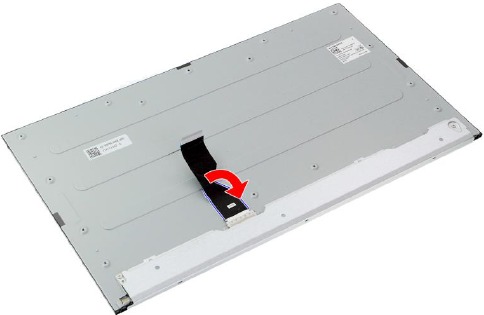 LVDS-kabel verwijderen - Stap 1