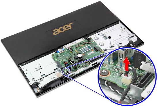 Mainboard verwijderen - Stap 4