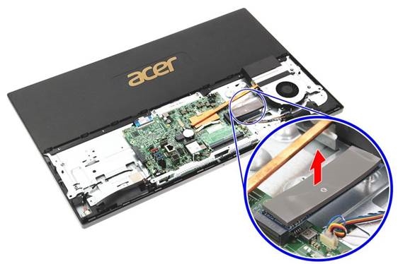 SSD-module verwijderen - Stap 1
