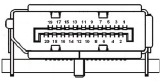 20-pins kleurensignaal kabel