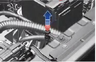 Laadconnector ontgrendelen in noodgeval