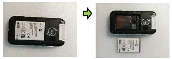 Monteer de batterij