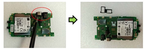 Demonteer de PCBA-module - Stap 2