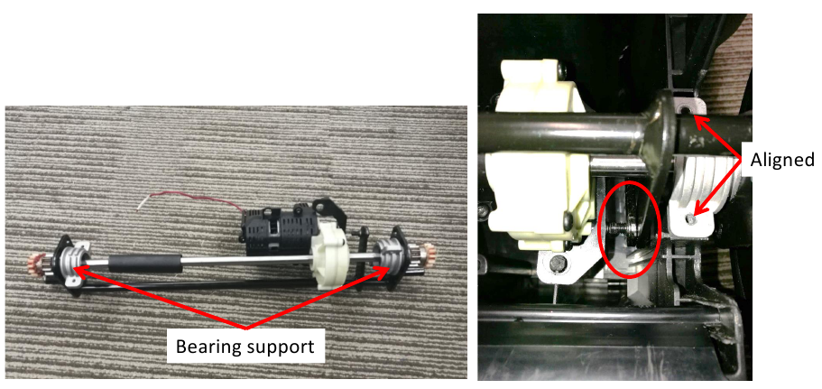 Motor in zelfrijdende eenheid vervangen - Stap 29