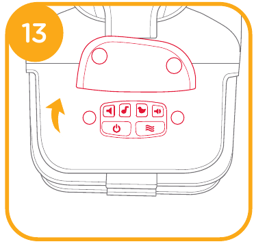 Gebruik de elektronische module - Stap 1