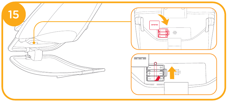Gebruik de elektronische module - Stap 3