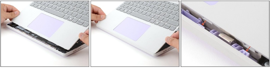 Installeer de Input Cover - Stap 1