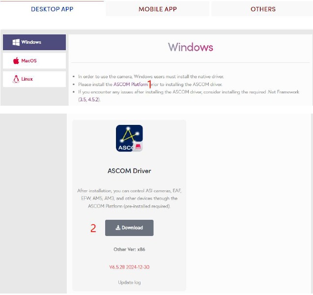 Het product op een pc bedienen - Stap 2