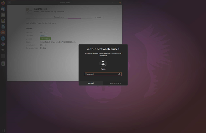 Drivers installeren/verwijderen op Linux-apparaten - Stap 10