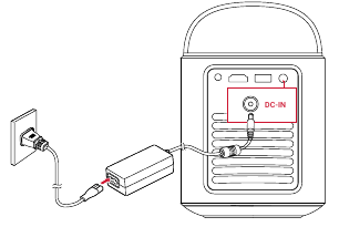 Uw projector opladen