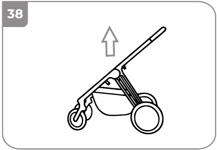 HET FRAME OPVOUWEN - Stap 1