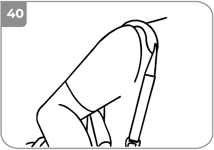 HET FRAME OPVOUWEN - Stap 3
